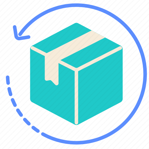 Reverse, logistics, return, order, packaging, back, refund icon - Download on Iconfinder