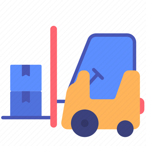 Warehouse, forklift, lift, logistics, delivery, crane, shipping icon - Download on Iconfinder