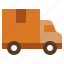 delivery, truck, car, transportation, logistics, vehicle, box, shipping, transport 