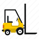 box, cargo, delivery, distribution, equipment, loader, stacker