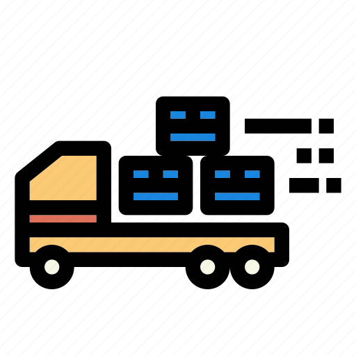 Delivery, cargo, logistic, shipping, transport icon - Download on Iconfinder