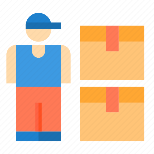 Bill, cargo, communication, delivery, logistic, man icon - Download on Iconfinder