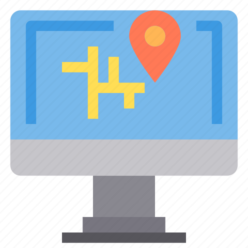 Bill, cargo, communication, logistic, map icon - Download on Iconfinder