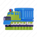 cargo, train, logistic, transportation, package, truck, transport, travel, railway