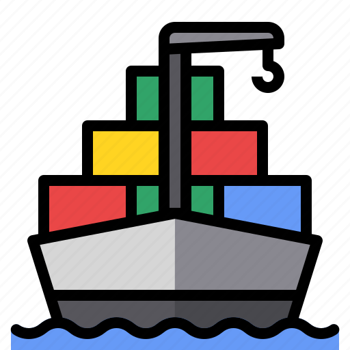Cargo, container, ship, shipping icon - Download on Iconfinder