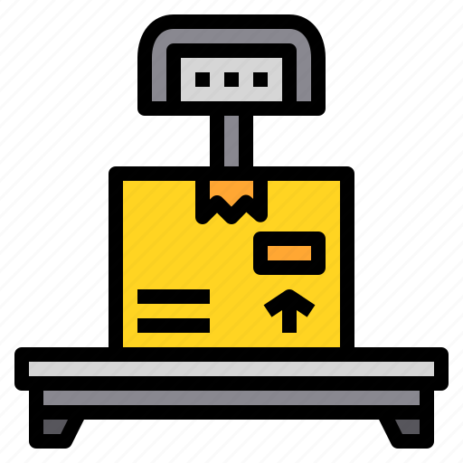 Cargo, logistic, scale, weight icon - Download on Iconfinder