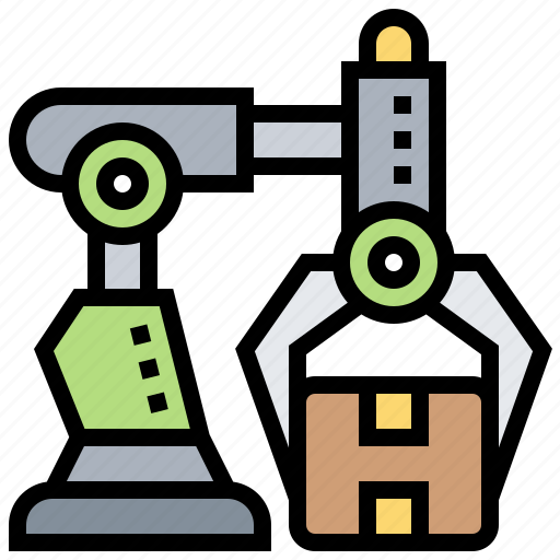 Automation, conveyor, industrial, manufacture, robot icon - Download on Iconfinder