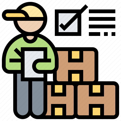 Checklist, logistic, management, product, storehouse icon - Download on Iconfinder