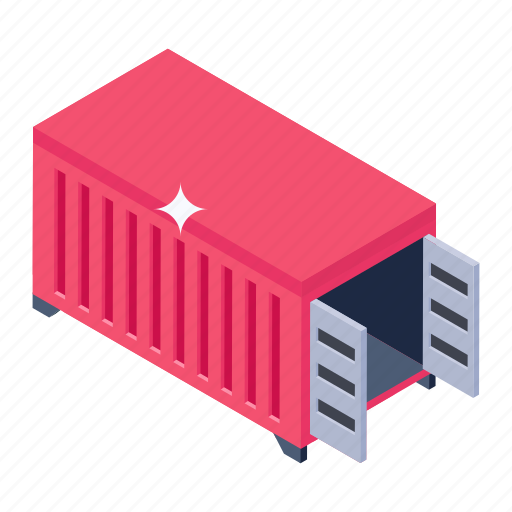Container loading, cargo, logistic, shipping container, shipment icon - Download on Iconfinder