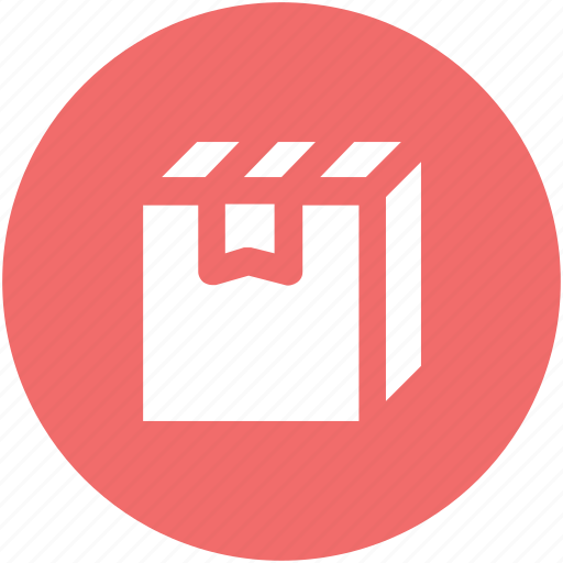 Cardboard box, courier box, delivery box, fragile, package, parcel, sealed box icon - Download on Iconfinder