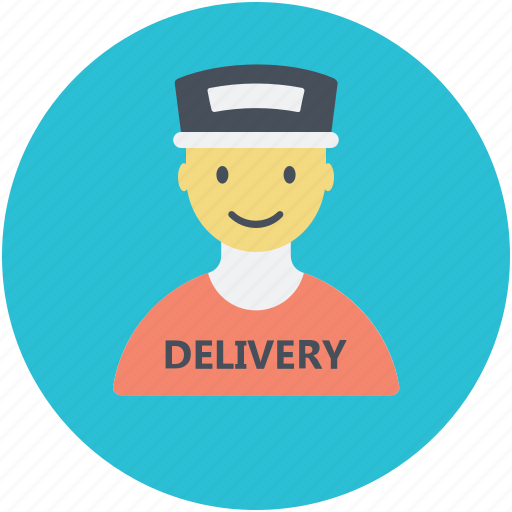 Delivery man, home delivery, storekeeper, warehouseman, worker icon - Download on Iconfinder