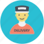delivery man, home delivery, storekeeper, warehouseman, worker 