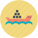 cargo ship, cargo vessel, container ship, export, shipping 