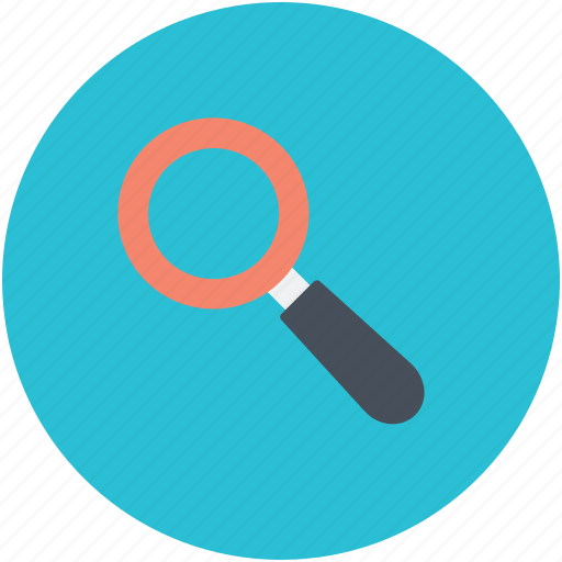 Lense, magnifier, magnifying glass, search, zoom icon - Download on Iconfinder