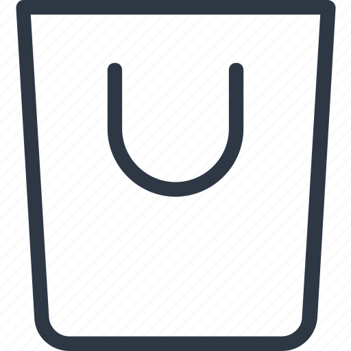 Bag, shopper, shopping, shopping bag icon icon - Download on Iconfinder
