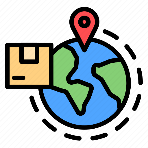 Global, international, logistic, package, shipping icon - Download on Iconfinder