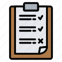 board, checklist, delivery, logistic, note