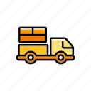 car, delivery, logistic, pickup truck, transport, vehicle