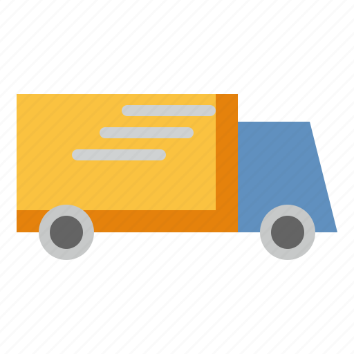 Delivery truck, logistics, shipping, cargo, transport icon - Download on Iconfinder