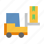 forklift, factory, cargo, industrial, warehouse 