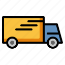 delivery truck, logistics, shipping, cargo, transport