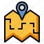 map location, address, placeholder, guide, navigator 
