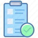 checklist, confirmation, order, tasks, verification, wishlist