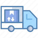 cargo, delivery truck, delivery van, logistics, shipment, transport