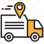 delivery, gps, shipping, tracking, van 