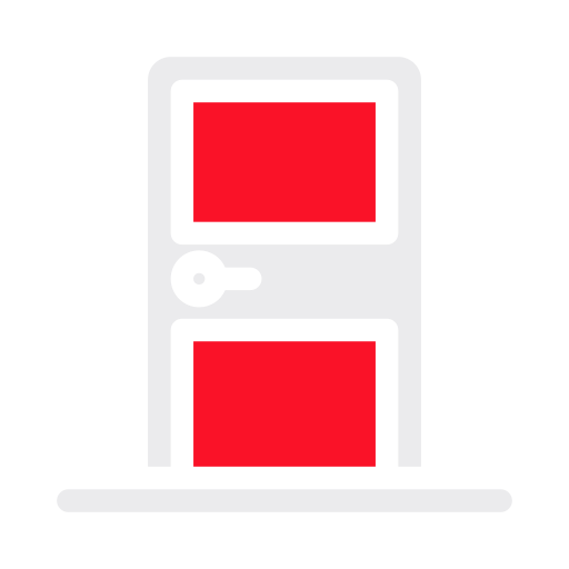 Door, lock, single, open, exit icon - Download on Iconfinder