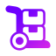 trolley, delivery, cart, logistics, packages, box 