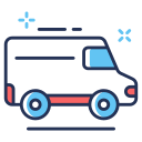 delivery, van, logistics, vehicle, transport, truck