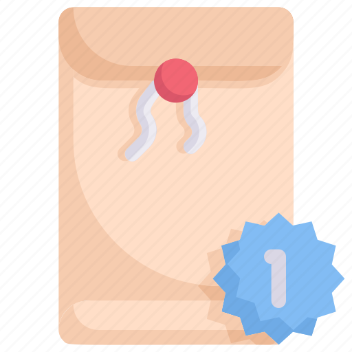 Credentials, delivery, important document, letter, logistics, package, shipping icon - Download on Iconfinder