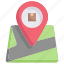 delivery, direction, location, logistics, map delivery, package, shipping 