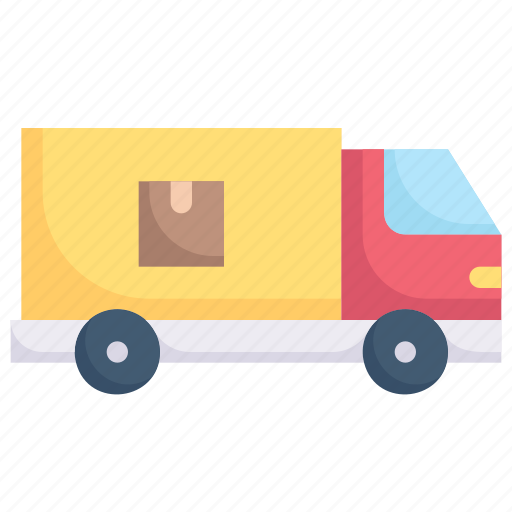 Delivery, logistics, package, shipping, transport, truck delivery, vehicle icon - Download on Iconfinder