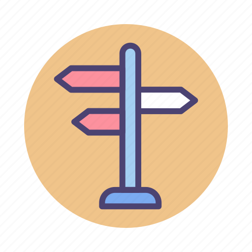Direction, sign, signboard icon - Download on Iconfinder