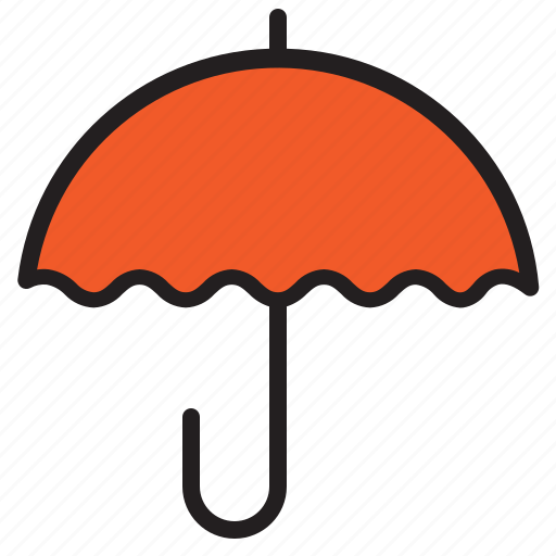 Commercial, factory, goods, logistic, umbrella, warehouse icon - Download on Iconfinder