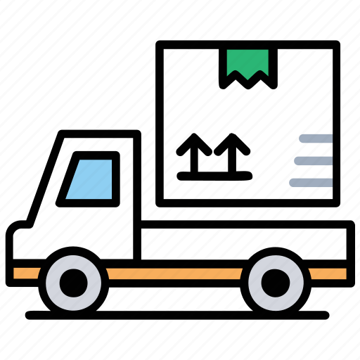 Dynamic cargo service, express delivery, fast shipping, quick logistics, rush courier icon - Download on Iconfinder