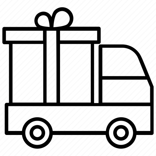 Delivery truck, goods transport, project cargo, shipping van, transport courier icon - Download on Iconfinder