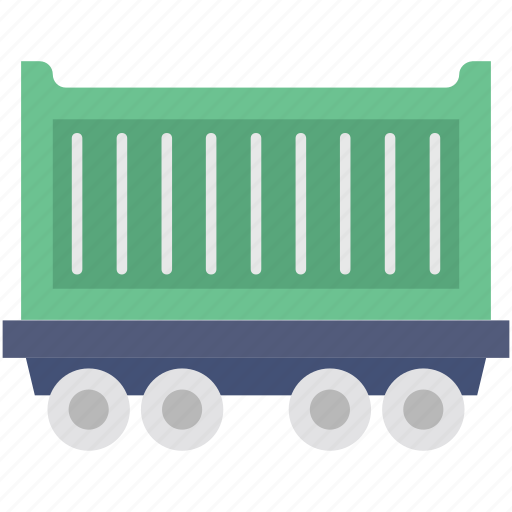 Cargo, freight train, shipping, train, transport icon - Download on Iconfinder
