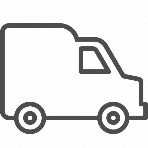 Delivery, transportation, truck, van, vehicle icon - Download on Iconfinder