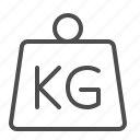 kg, kilogram, weigh scale, weight