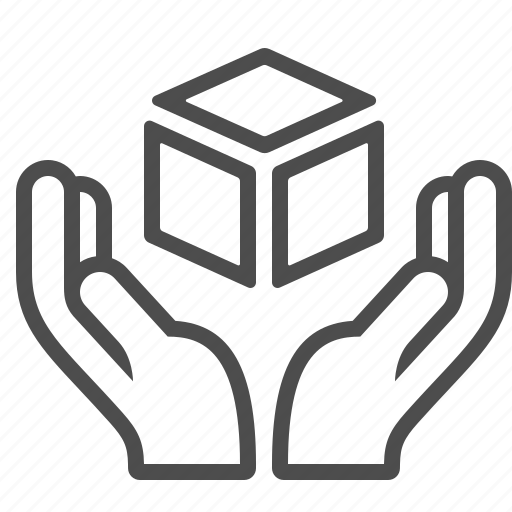 Box, crate, fragile, give, hand, handle with care, package icon - Download on Iconfinder