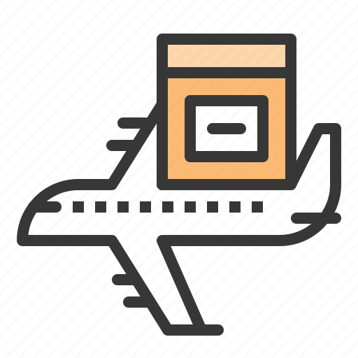Air delivery, delivery, logistic, shipping, transport, transportation icon - Download on Iconfinder