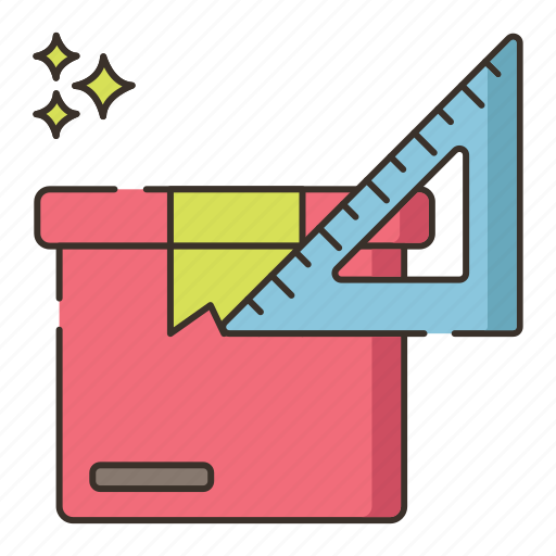 Dimension, meter, package, ruler icon - Download on Iconfinder