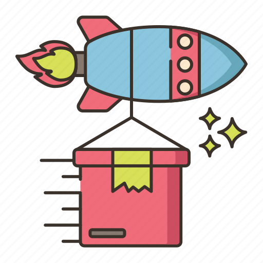 Delivery, fast, rocket, shipping icon - Download on Iconfinder