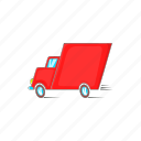 car, cargo, cartoon, delivery, service, shipping, transport