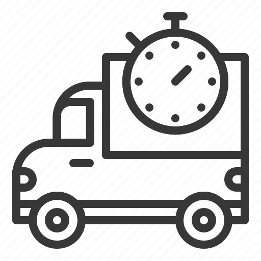 Delivery, delivery time, logistic, shipping, transport, transportation icon - Download on Iconfinder