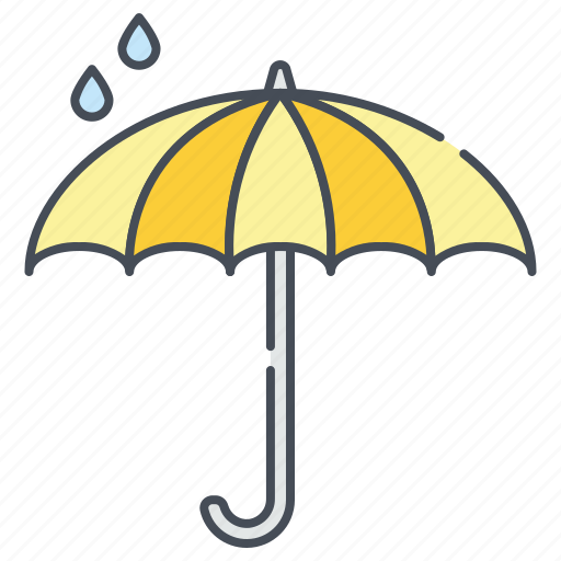Umbrella, rain, protection, rainy, weather icon - Download on Iconfinder