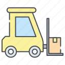 weight, lifter, truck, vehicle